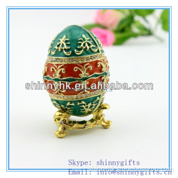 Egg Shape jewelry gift boxes Faberge egg/wedding gift Easter egg
